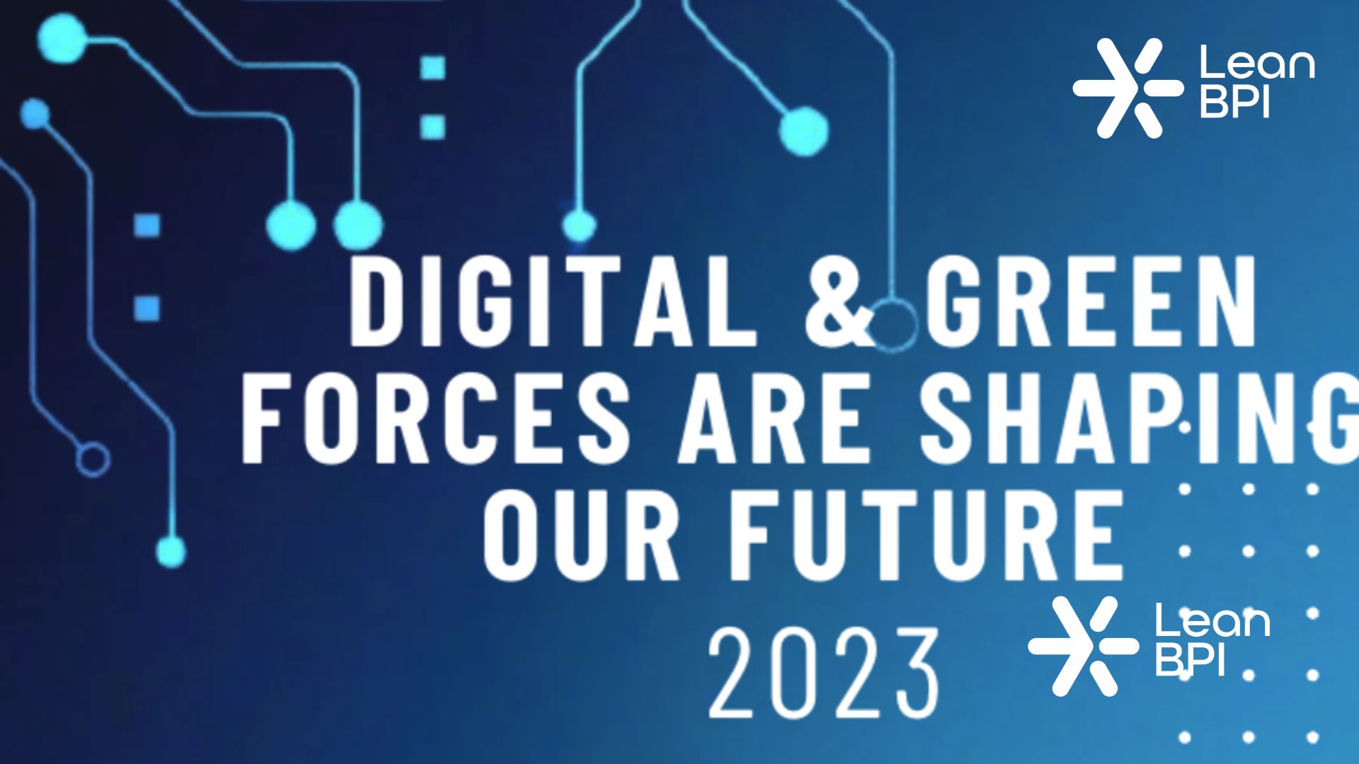 Digital & Green Forces are Shaping Our Future - Waterford LEO Webinar