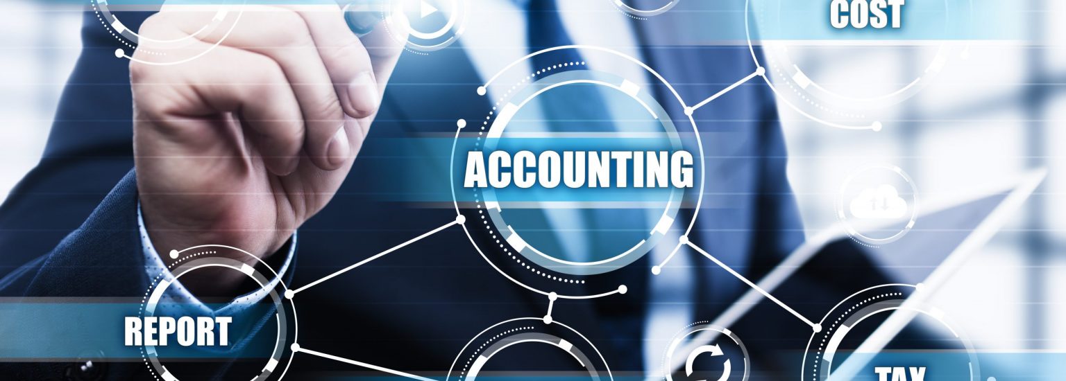 Accounting Analysis Business Financing Banking Report concept